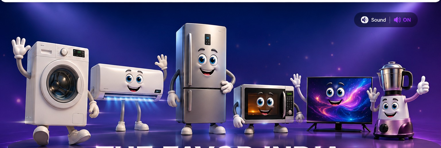 The FAVOR India branded appliance technology and service banner